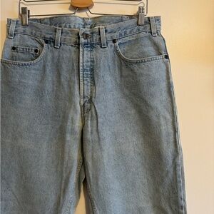 Classic Light Blue Men's Denim Jeans